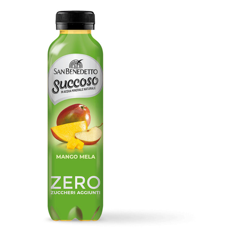 SAN BENEDETTO SUCCOSO MANGO MELA- 40CL (12 pz) ZERO BIO